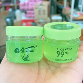 AISHALI Soothing and Moisture Aloe Vera 99% Lip Balm  = No change color (lips) Soothing Gel ลิปมัน ไม่เปลี่ยนสี