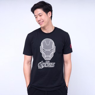 Marvel Mens Iron Man UV Sensitive T-Shirt เสื้อไอร่อนแมนเทคนิคสียูวีเปลี่ยนสีเมื่อโดนแดด