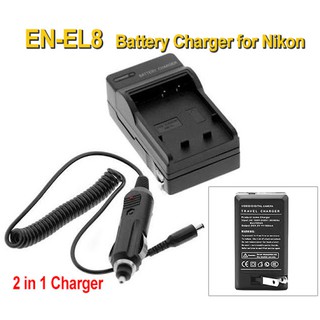 CHARGER NIKON ENEL8//0239//แท่นชาร์จแบตเตอรี่สำหรับกล้อง NIKON ENEL8