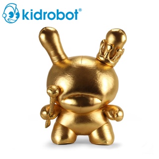 KIDROBOT Dunny: 20 inch Plush Gold King Dunny by Tristan Eaton