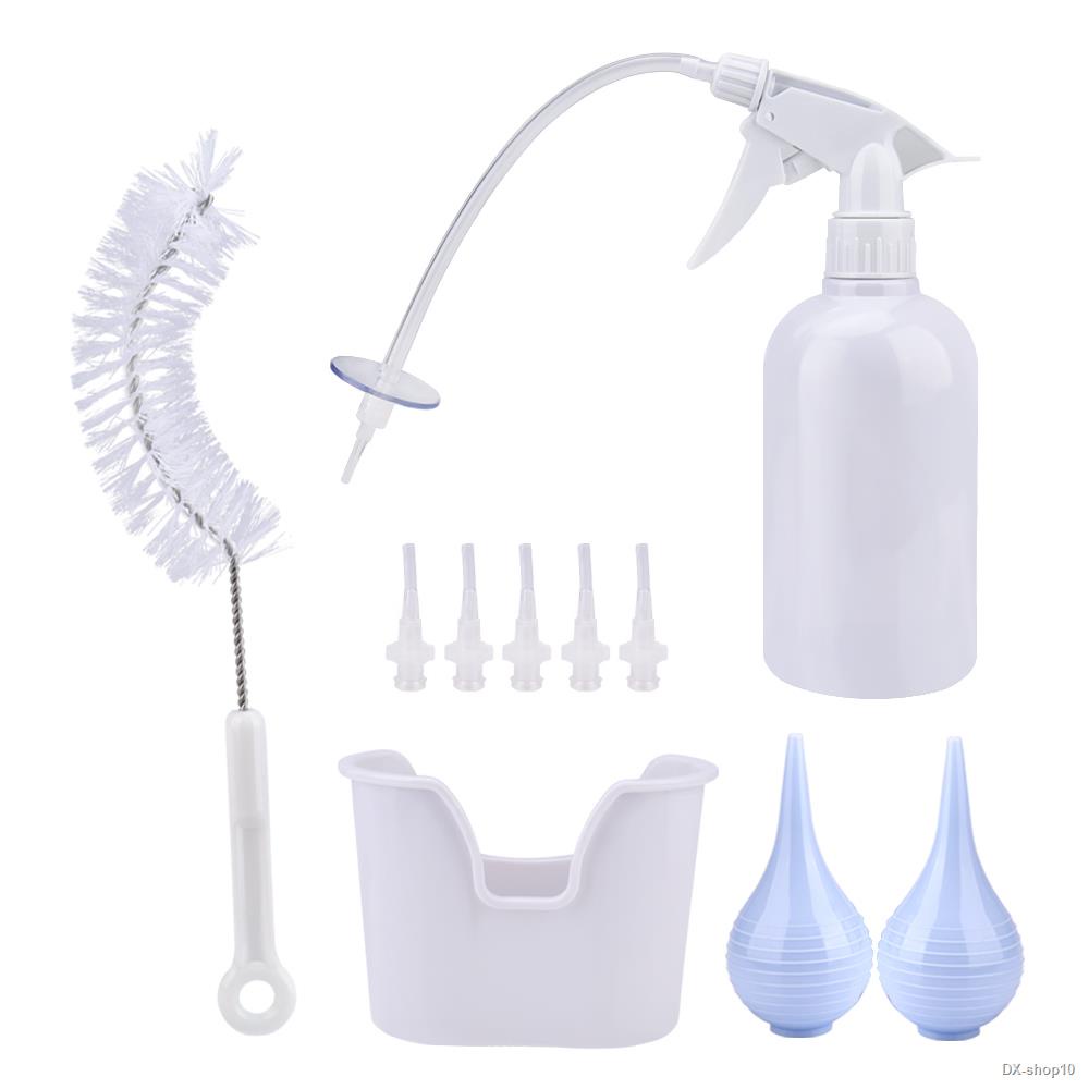 ¤℡✑500ml Ear Wax Washing Kit Irrigation Water Washing Syringe Squeeze Bulb Ear Cleaner Set Plastic Ear Wax Removal Tool