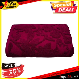 ผ้าขนหนู SWENY FEMININE 27x54 นิ้ว สีแดง ผ้าเช็ดตัว TOWEL SWENY FEMININE 27X54" RED