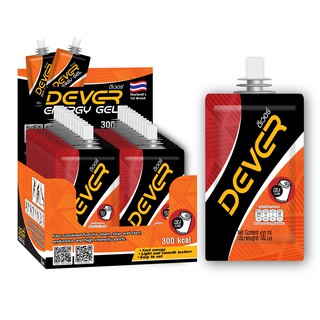 DEVER ดีเวอร์ (vital energy) เครื่องดื่มเยลลี่ให้พลังงาน เกลือแร่ สำหรับนักวิ่ง นักกีฬา พร้อมทาน &gt; 100 ML โคล่า 24 ซอง