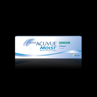 คอนแทคเลนส์รายวันเพื่อการมองหลายระยะ 1-DAY ACUVUE MOIST Multifocal CONTACT LENSES