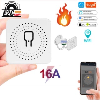 Mini smart swith 16A มินิสมาร์ท Wifi DIY รองรับ2ทิศทาง พร้อมส่งในไทย