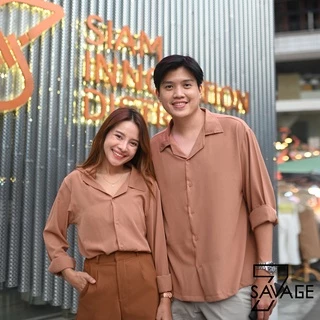 💥เสื้อเชิ้ตแขนยาว💥 คอปก/แขนยาว S/M/L/XL/2XL/3XL สีพื้น unisex เสื้อเชิ้ตแขนยาว คนอ้วนก็ใส่ได้