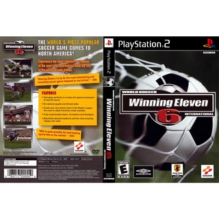 แผ่นเกมส์ PS2 World Soccer Winning Eleven 6 - International    คุณภาพ ส่งไว (DVD)