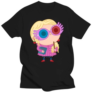 ขายดี!ใหม่ เสื้อยืดลําลอง แขนสั้น พิมพ์ลาย Luna Lovegood สําหรับผู้ชาย ผู้หญิงS-5XL