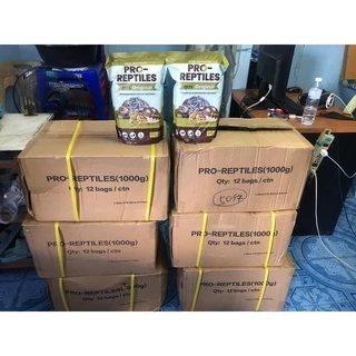 อาหารเต่าบก Pro-Reptiles สูตร original ขนาดแพ็ค 1 kg. (แพกเกจจากโรงงาน)