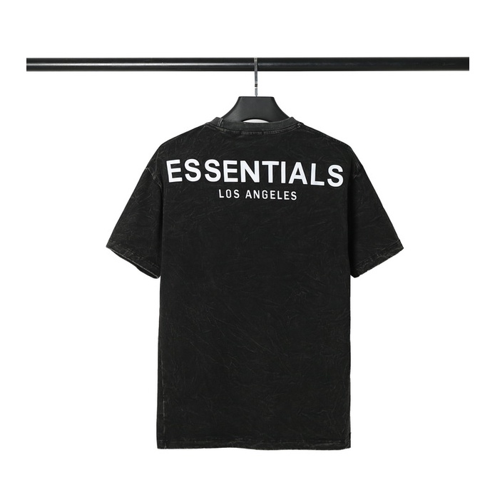 เสื้อยืดอินเทรนด์Fear Of God Essentials เสื้อยืดลําลองสําหรับผู้ชายผู้หญิงแขนสั้นคอกลมพิมพ์ลายS-3XL