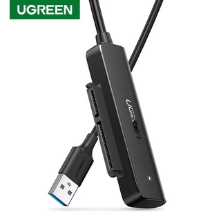 UGREEN SATA USB อะแดปเตอร์แปลง USB 3.0 USB C เป็น SATA สําหรับ hdd/ssd 2.5 นิ้ว external ฮาร์ดไดรฟ์ 5 gbps