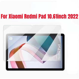 ฟิล์มกระจกนิรภัย ป้องกันรอยขีดข่วน สําหรับแท็บเล็ต พีซี Xiaomi Redmi Pad 10.61 นิ้ว 2022