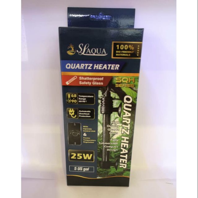 SL-Aqua Aquarium เครื่องทําความร้อนควอตซ์ 25w