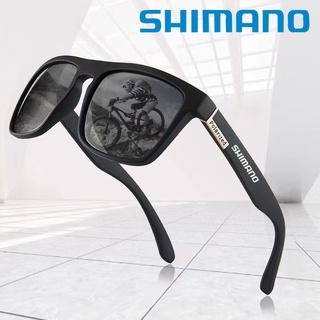 Shimano แว่นตากันแดด เลนส์โพลาไรซ์ ป้องกันรังสียูวี 400 คุณภาพสูง แฟชั่น สําหรับขี่จักรยาน ตั้งแคมป์ เดินป่า ตกปลา กลางแจ้ง ทุกเพศ