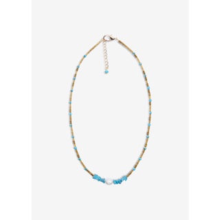 Absolute siam - Turquoise &amp; Pearl Necklace - Revival (The wonder room)