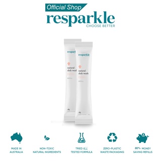 resparkle น้ำยาล้างจานออร์แกนิค ชนิดเติม (500ml)