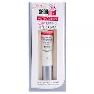 SEBAMED ANTI-AGEING Q10 LIFTING EYE CREAM 15 ml. ซีบาเมด ลิปอาย บำรุงรอบดวงตา