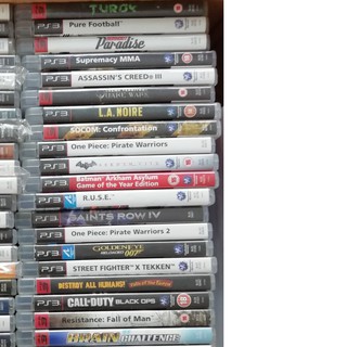 PS3 เกมส์ แผ่น Bluray แท้ลิขสิทธิ์ Sony คละเกมส์ PlayStation 3(เพลย์สเตชั่น 3)  สินค้ามือสอง