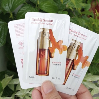 CLARINS DOUBLE SERUM 0.9 ml. ของแท้100%