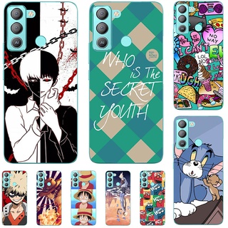 เคสโทรศัพท์มือถือ ซิลิโคนนิ่ม ลายการ์ตูนอนิเมะน่ารัก แฟชั่น สําหรับ Tecno Pop 5 LTE BD4 Tecno POP5 BD2 BD2p