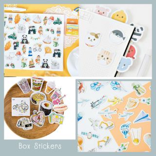 All Box Stickers สติ๊กเกอร์กล่องสุดน่ารัก