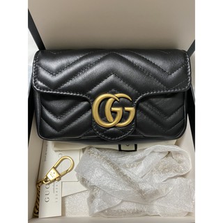 Gucci Marmont supper mini black ปี21