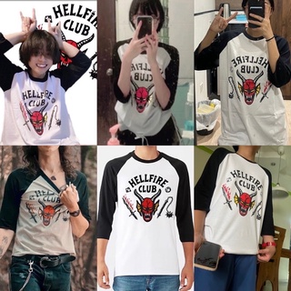 เสื้อยืด hellfire clubใส่ได้ทั้งผู้หญิงและผู้ชาย