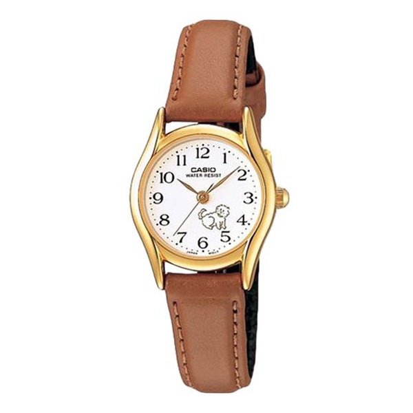 นาฬิกาCasio นาฬิกาข้อมือ นาฬิกาผู้หญิง รุ่นLTP-1094Q-7B7 สายหนัง ของแท้100% ประกันศูนย์CASIO 1 ปี จากร้าน(henghengwatch)