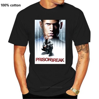 เสื้อโอเวอร์ไซ - ผู้ชายเสื้อยืดแฟชั่นคุกทําลายคุกBreakPrisonBreaksWosเย็นเสื้อยืดออกแบบ