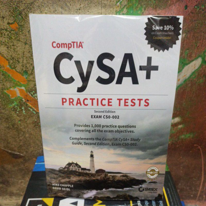 หนังสือ Comptia cysa+ ฝึกทดสอบกลาก cs0-002 2nd Edition (2020)