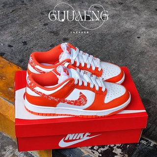 (ลดอีก 250.- กดรับโค้ดหน้าแอพ) Nike Dunk Low Paisley Pack Orange (W) ✅พร้อมส่ง แท้ 100%✅