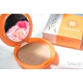 แป้งเซนโดริ เอ็กซ์ตร้า (ส้ม) Zendori Extra Cover Foundation SPF30