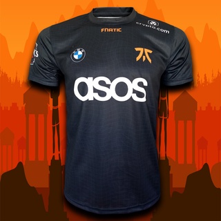 เสื้อ Fnatic ฤดูกาลใหม่ 2021/22  #GA0012 เสื้อเกมส์ เสื้อ e-sport เพิ่มชื่อนักแข่ง ชื่อลูกค้าได้ ไซส์ S-5XL