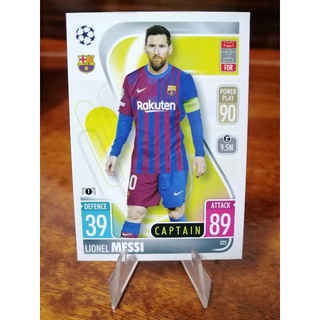 การ์ดฟุตบอล Match Attax 2021/22 UEFA Champions League ทีม BARCELONA