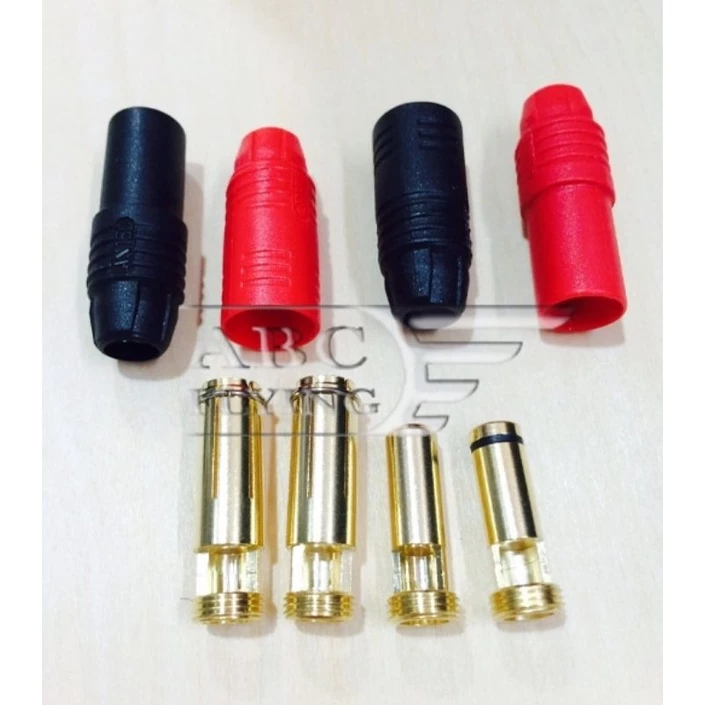 ปลั้ก Amass AS150 Banana 8 mm+Plastic Case ขั้วแบต AP1009 Plug อุปกรณ์ไฟฟ้า Rc