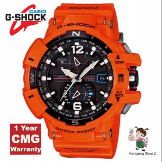 Casio G-Shock รุ่น GW-A1100R-4ADR สีส้ม ของแท้ 💯% ประกันศูนย์  CMG ราคาเซลล์พิเศษสุดๆ