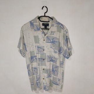 เสื้อฮาวาย Newport Blue Vintage Shirt