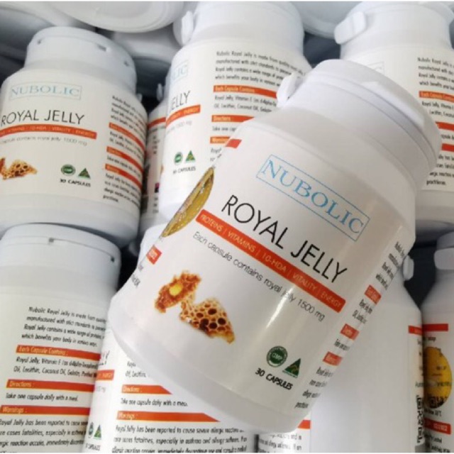 Nubolic Royal Jelly นมผึ้งนูโบลิค (นมผึ้งนูโบลิก) 30 เม็ด  ‼️code  :  NEWSHOP0008  ‼️