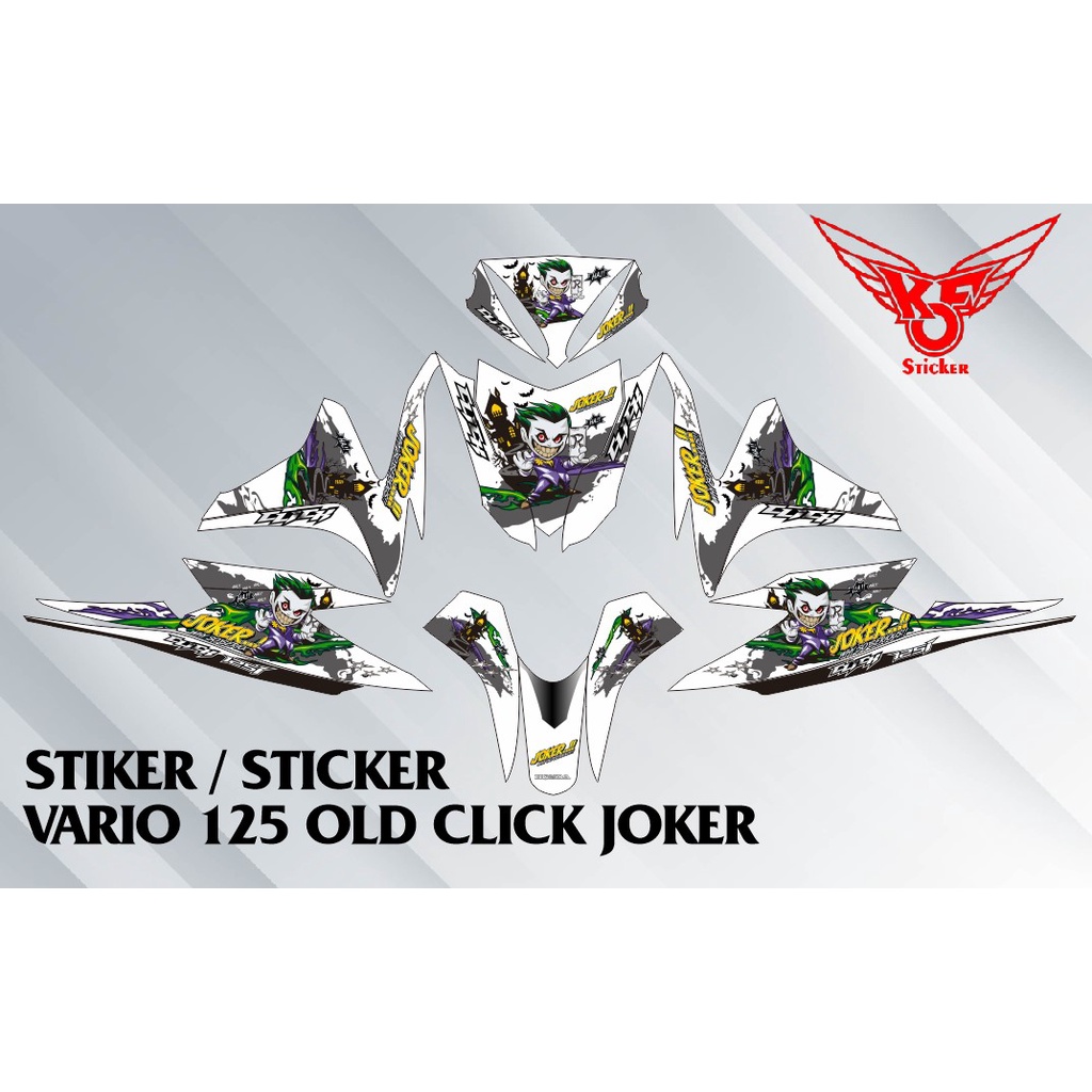 สติ๊กเกอร์ / สติ๊กเกอร์ HONDA VARIO 125 OLD LIST คลิก JOKER