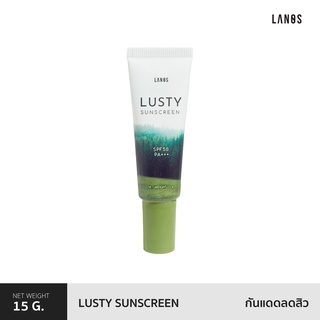 LANOS LUSTY SUNSCREEN   กันแดดเนื้อเซรั่ม ไม่ผสมรองพื้น  กันแดดลดสิว