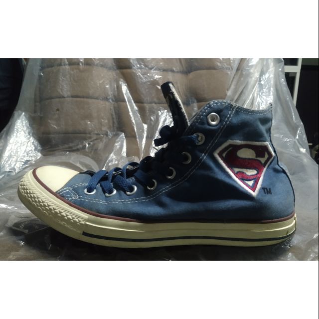 Converse All Star x DC Comic Superman Logo