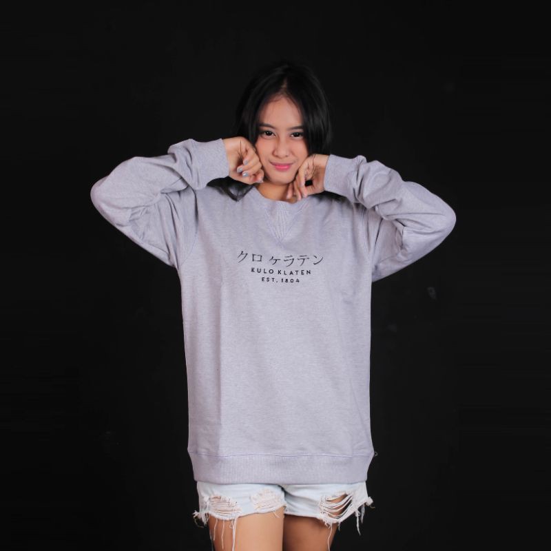 Kulo Klaten เสื้อคอกลม - CN001 Katakana