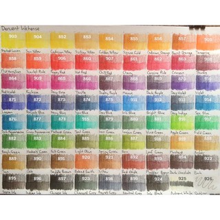 [part 2/4 row 3-4] Derwent inktense I สีไม้ระบายน้ำแยกขายด้ามเดี่ยว 72 สี