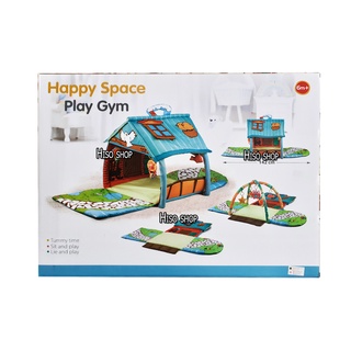 เพลยิมผ้ารูปสัตว์ happy space play gym ขนาดใหญ่ สำหรับน้องๆตั้งแต่แรกเกิด สีสันสดใสน่ารัก happy space play gym หลากสี