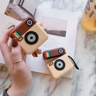 [พร้อมส่ง🎞] AirPod case - Pro - Gen1,2 เคสแอร์พอด IG ไอจี instragram ( i9s, i11, i12 ใช้ได้) เคสซิลิโคน เคสใส่แอร์พอด