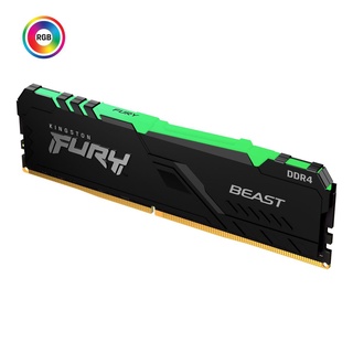 KF426C16BBA/8  8GB 2666MHz DDR4 CL16 DIMM FURY Beast RGB