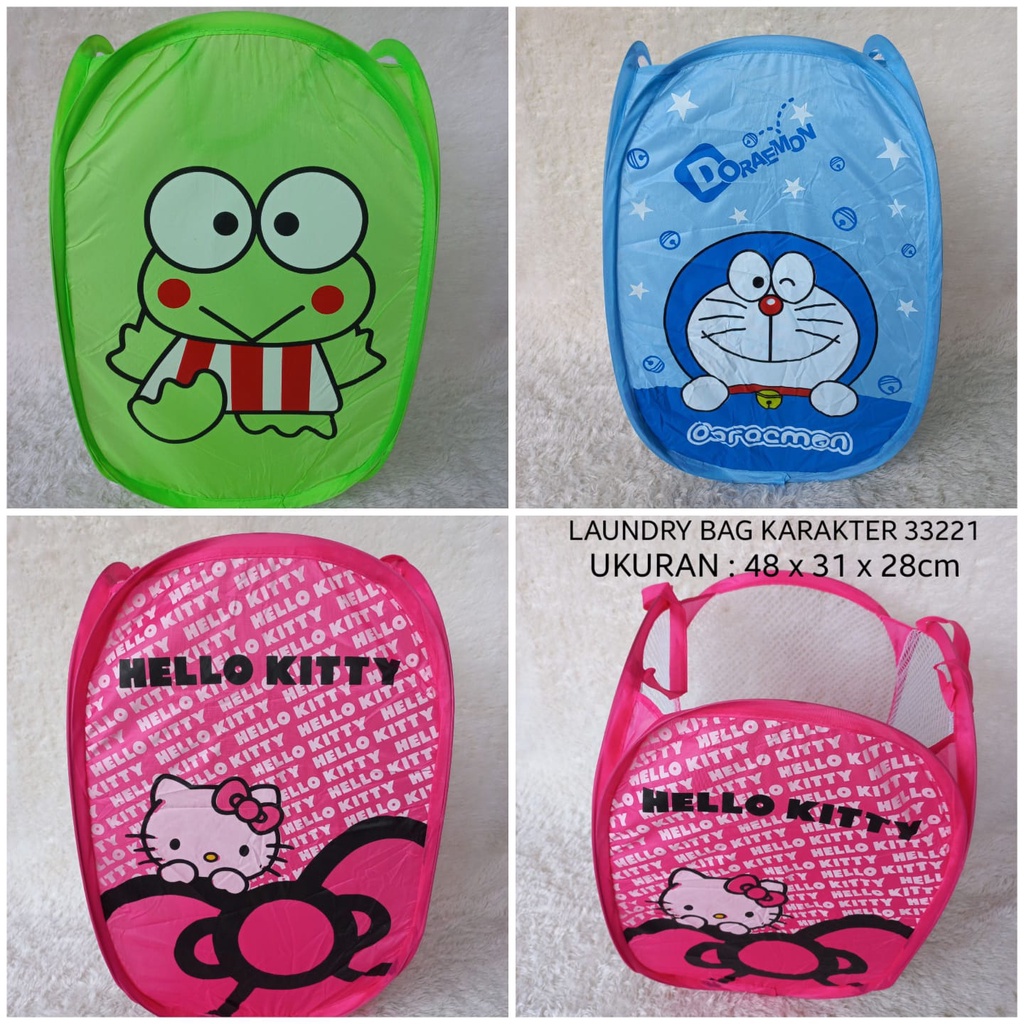 DORAEMON LAUNDRY BAG / DORAEMON LAUNDRY BAG / CHARACTER LAUNDRY BAG / LAUNDRY BAG / HELLOKITTY CLOTH