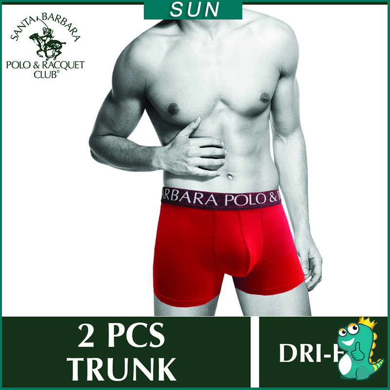 SUN SBPRC ชุดชั้นใน Dri-fit Trunk (2 ชิ้น) กางเกงขาสั้นผู้ชายแห้งเร็วคละสี 2022