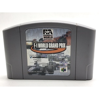 ตลับแท้ [N64] [0069] F-1 World Grand Prix (Japan) (NUS-NFWJ-JPN)