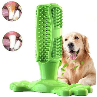 ของเล่นสัตว์เลี้ยง ของเล่นน้องหมา เป็น แปรงสีฟันสุนัข ในตัว / Dog Toy,  Dog Toothbrush Natural Rubber Dog Dental Toys
